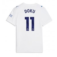 Manchester City Jeremy Doku #11 Kolmaspaita Naiset 2026-27 Lyhythihainen